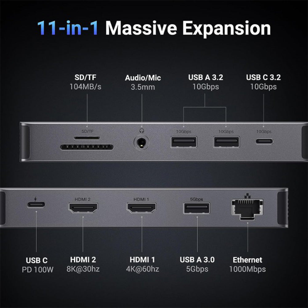 UGREEN 11 In 1 Type-C Hub