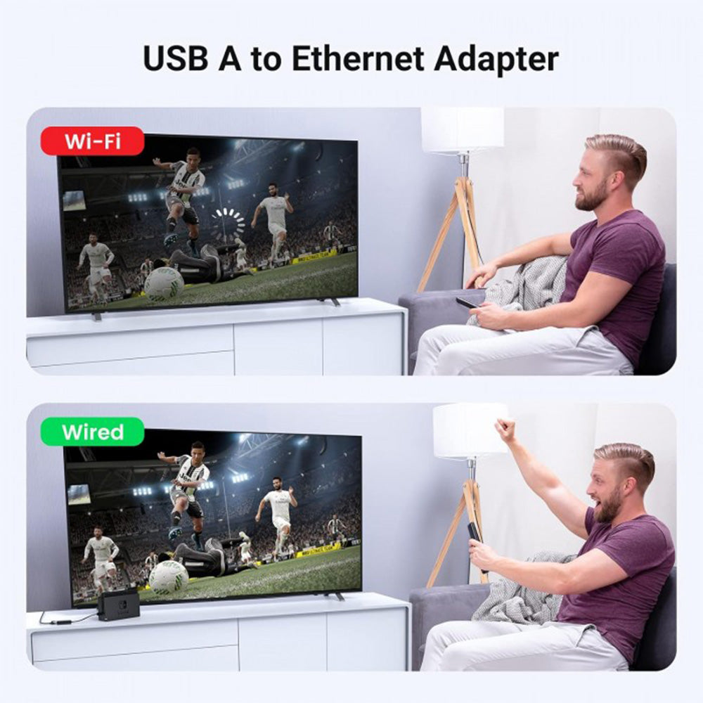 UGREEN USB to Ethernet Adapter RJ45 Wired LAN Adapter | 20254