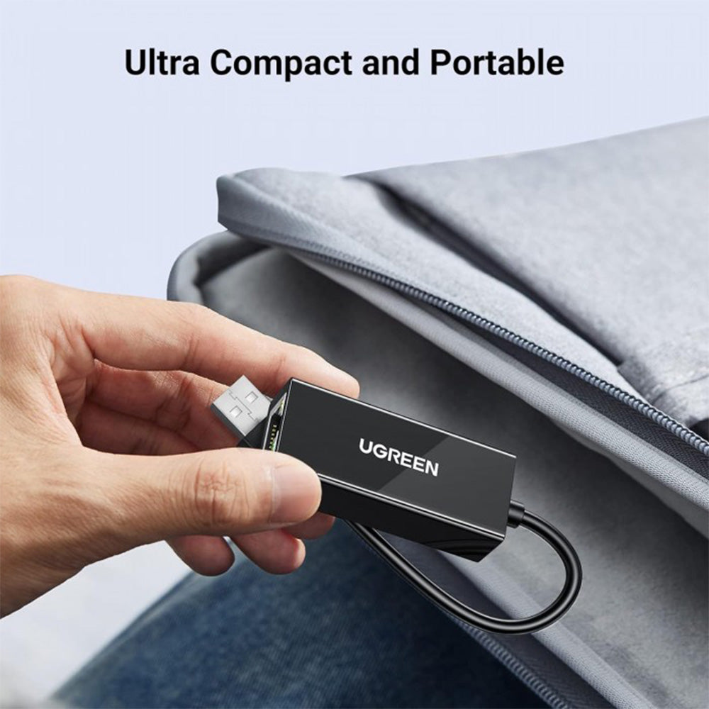 UGREEN USB to Ethernet Adapter RJ45 Wired LAN Adapter | 20254