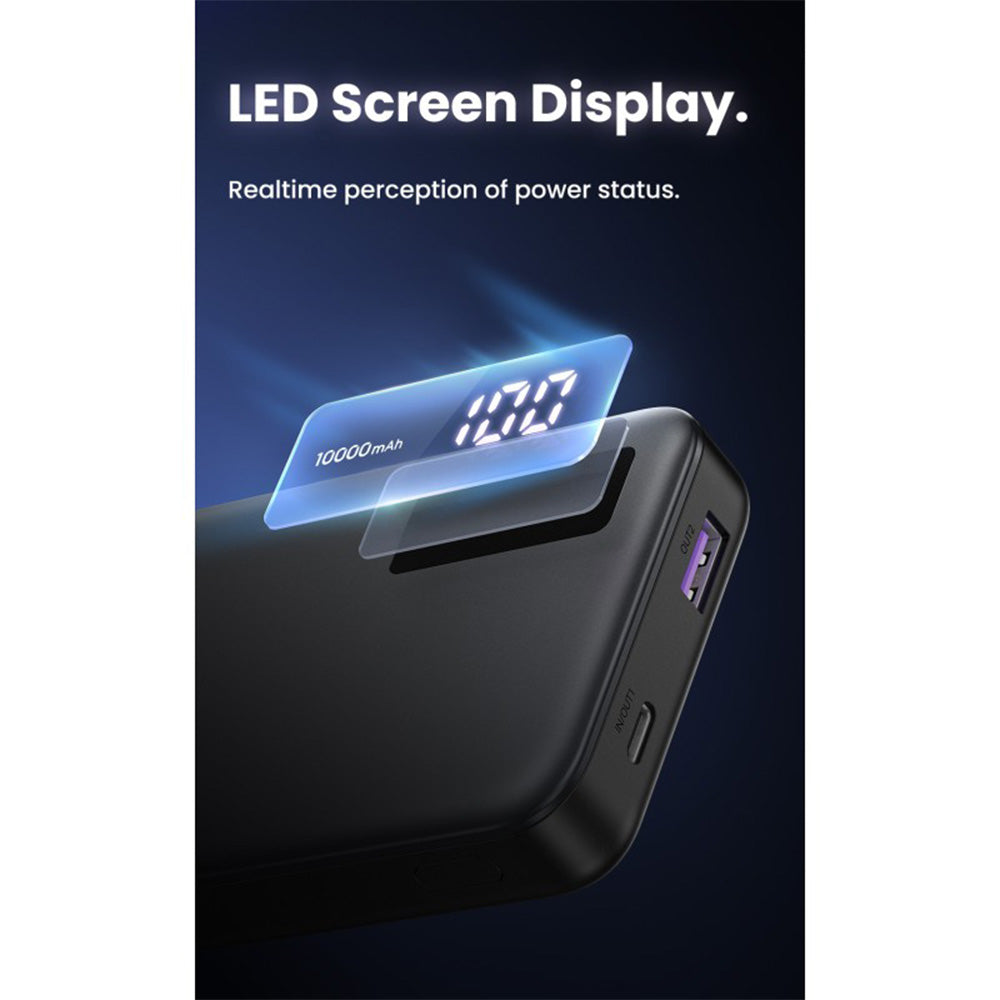 UGREEN Power Bank 10000mAh 20W PD 3 Ports