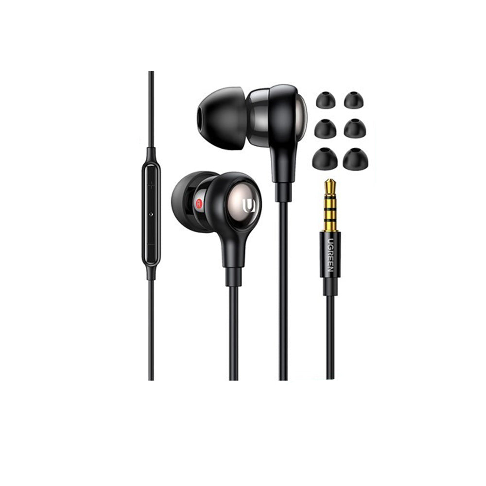 UGREEN 3.5mm Wired Earphones With Microphones