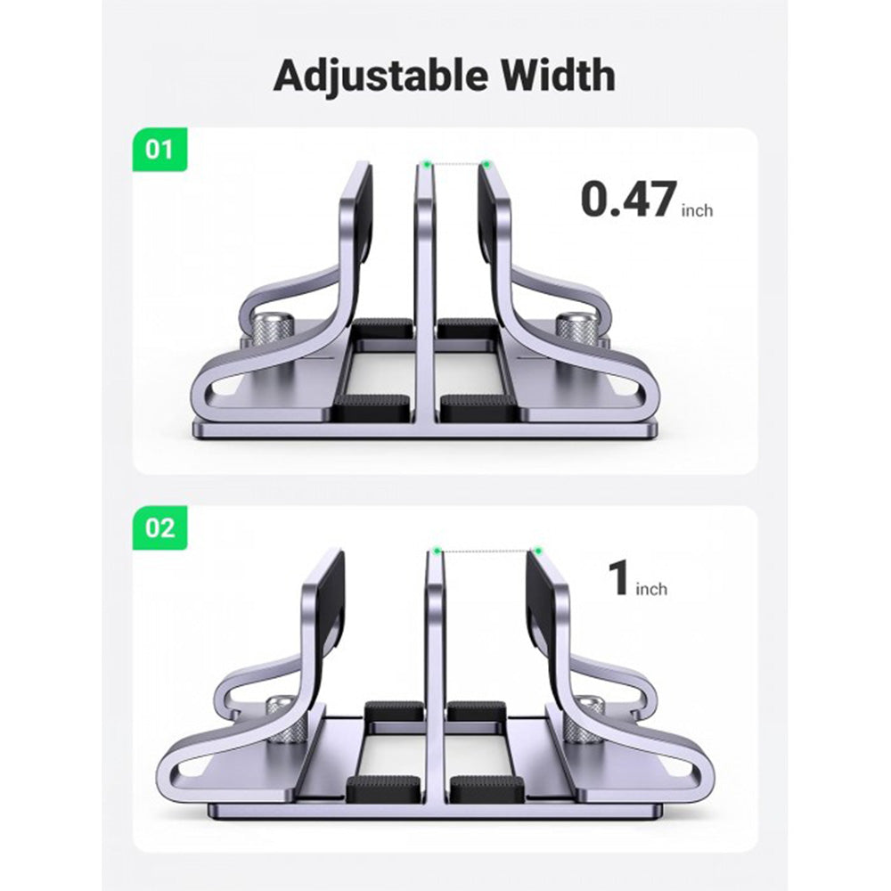 UGREEN Aluminum Alloy Vertical Laptop Stand Holder | 20471