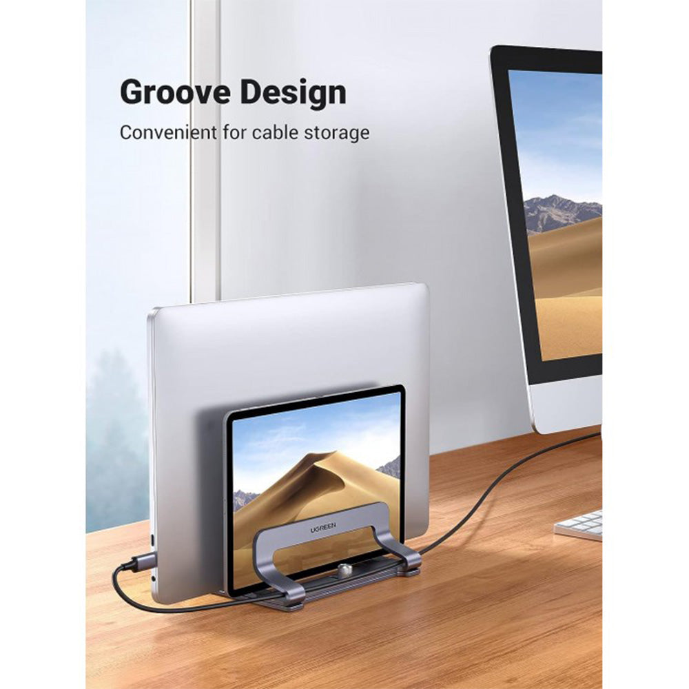 UGREEN Aluminum Alloy Vertical Laptop Stand Holder | 20471