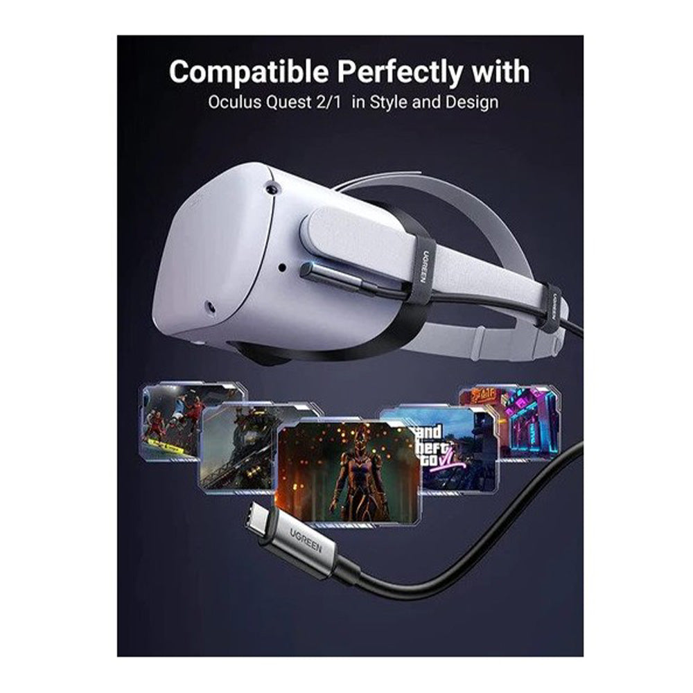 UGREEN Angled USB-C To USB-C VR Link Cable