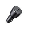 UGREEN 2 Ports Car Charger Adapter USB-C & USB-A 63W