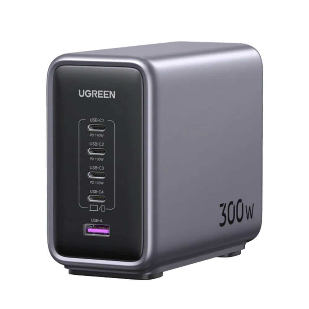 UGREEN Nexode 300W USB C GaN Charger-5 Ports Desktop Charger