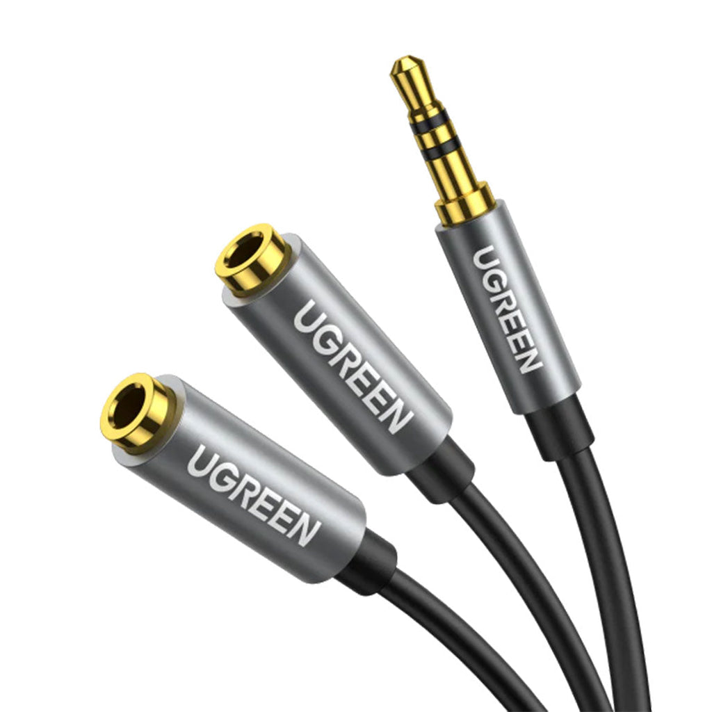 UGreen 10532 Headphone Splitter 2-Way Y 3.5mm Jack Aux Adapter