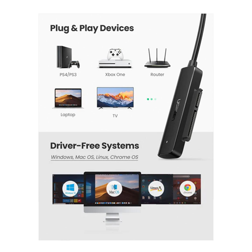 UGREEN USB 3.0 to SATA III Adapter Cable