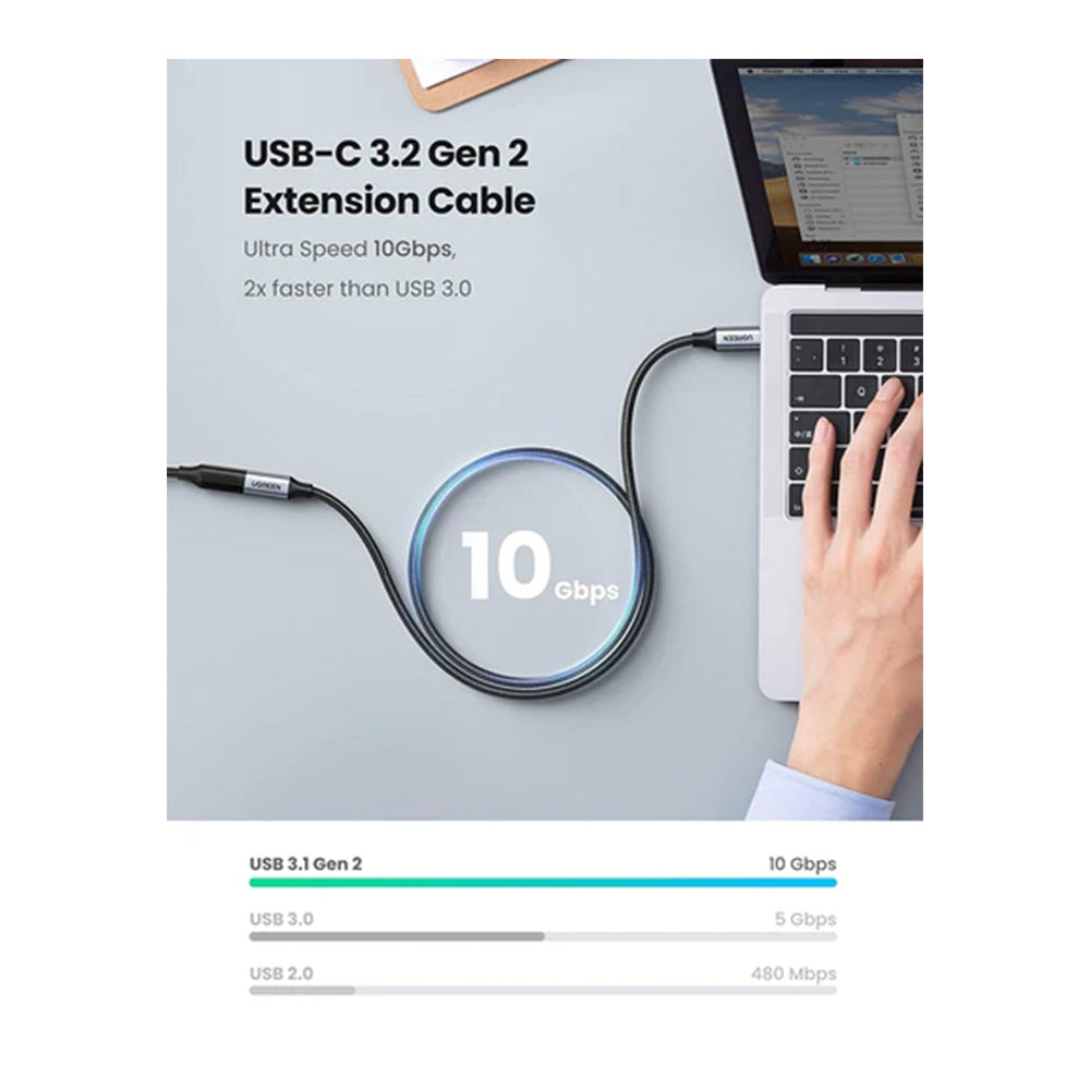 UGREEN USB-C Extension Cable (1m)