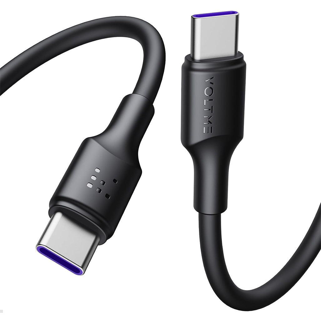 Voltme Powerlink Rugg Double Nylon Cable Type C to C - 1.8M (60W)