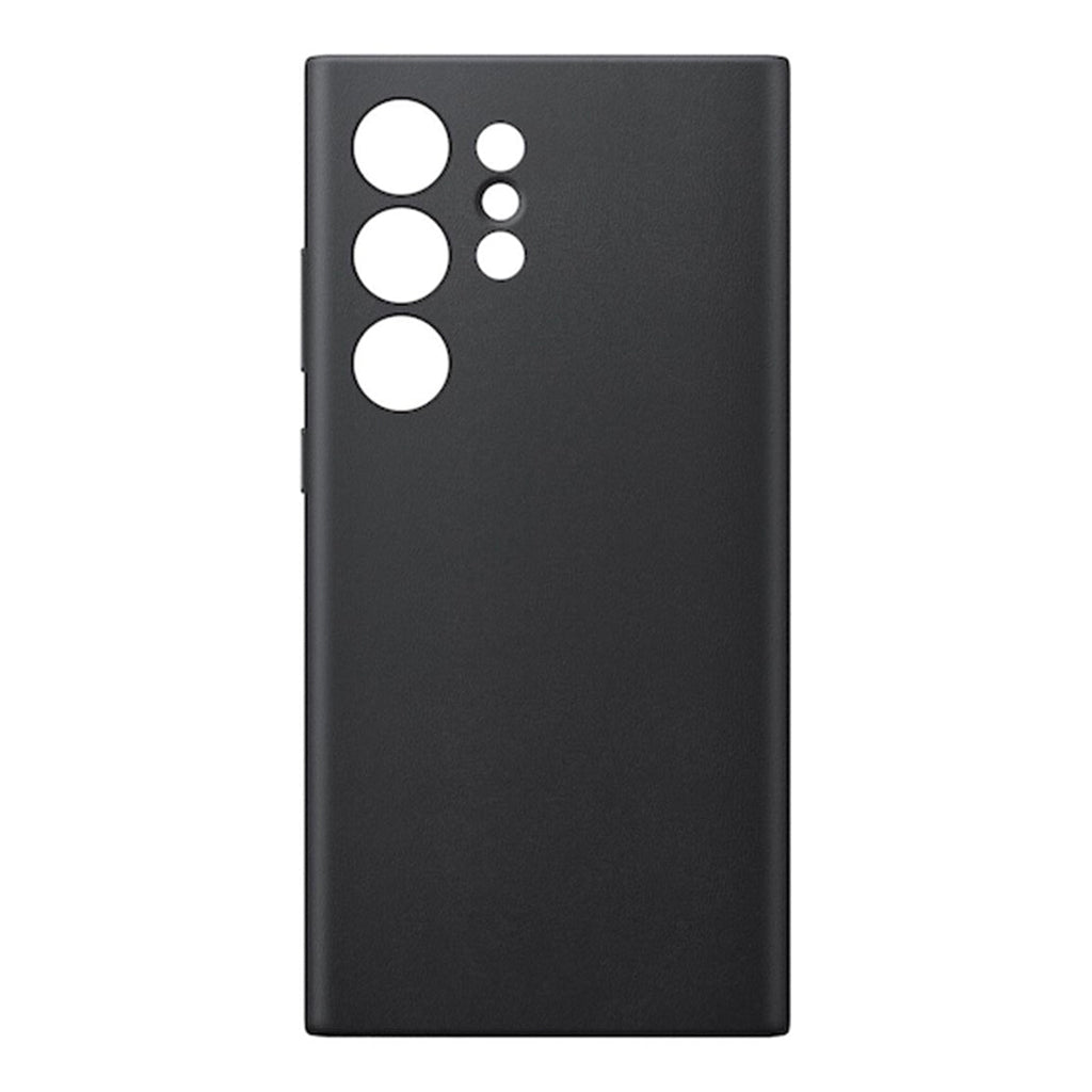 Samsung Galaxy S24 Ultra Vegan Leather Case - Black
