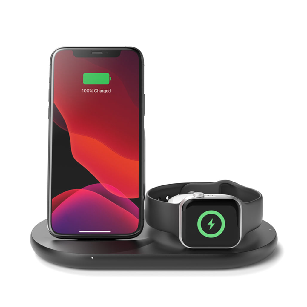 Belkin BoostCharge Pro - 3in1 Wireless Charger|Black