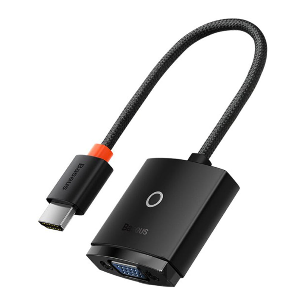 Baseus Lite Series Adapter - HDMI to VGA Black