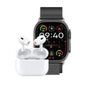 Green Lion Active Duo with Earbuds Pro2 + Ultra Active - White/Black - 2.1 Inch