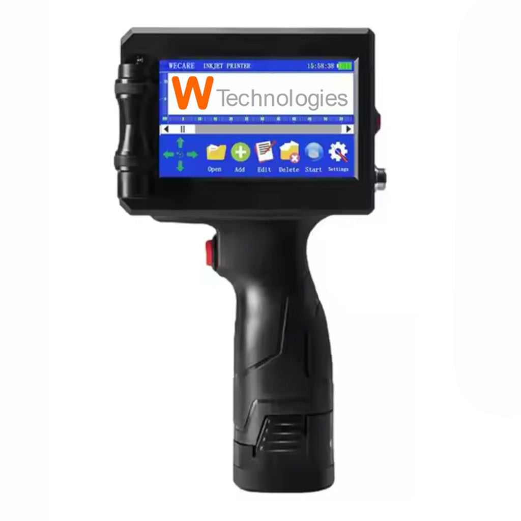 W Tech Handheld Inkjet Printer 12.7/25.4mm