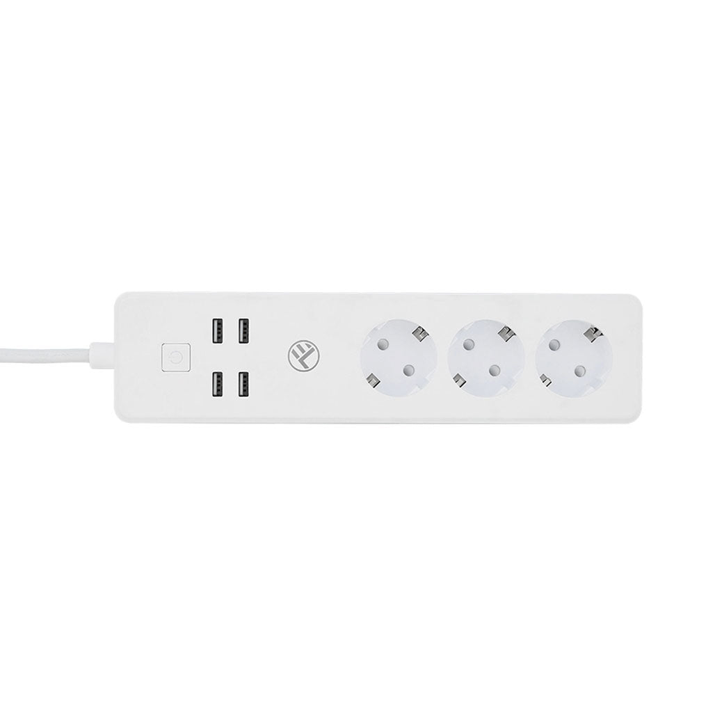 Tellur WiFi Power Strip 3 Outlets 4 USB 2200W 10A