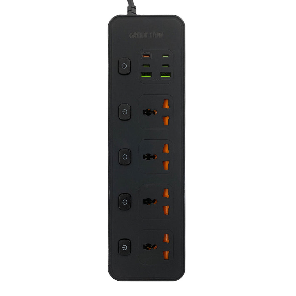 Green Lion PD30W Power Socket - GNPD30POCKBK - Black.