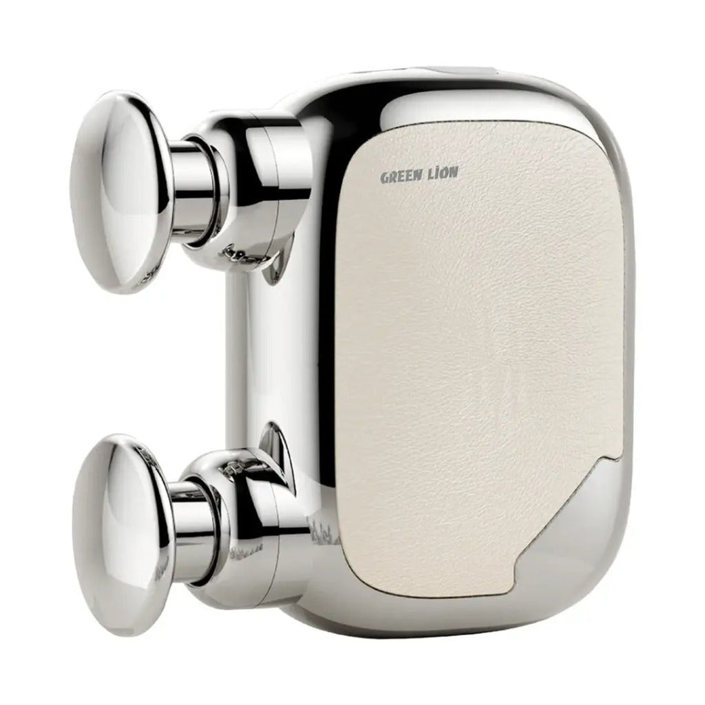 Green Lion Mini Flex Dual-Head Massage Gun - Silver