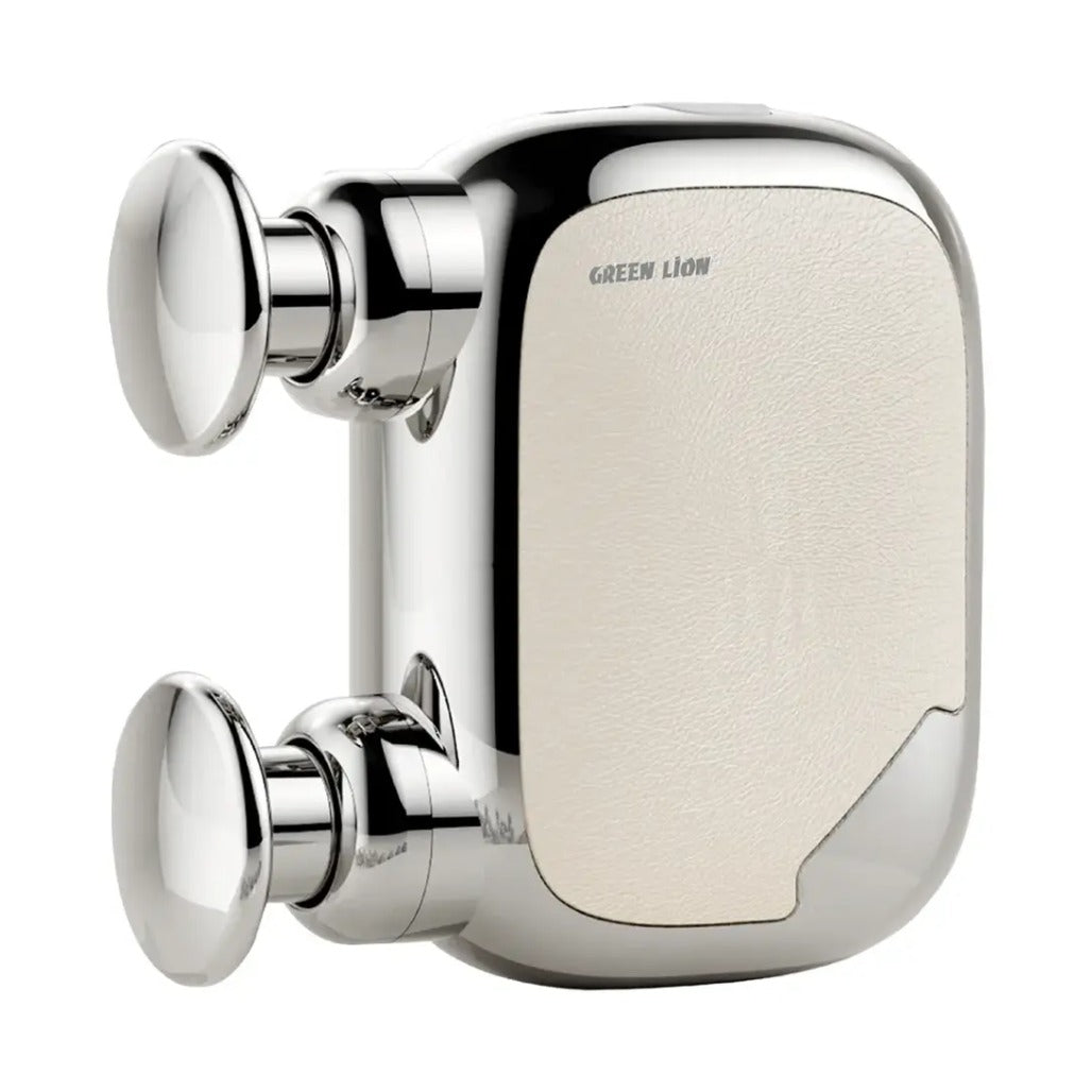 Green Lion Mini Flex Dual-Head Massage Gun - Silver