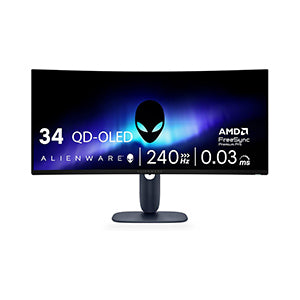 Alienware AW3425DW 34" 240Hz QD-OLED Curved Gaming Monitor