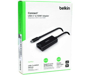 Belkin USB-C to HDMI 2.1 Adapter – Black