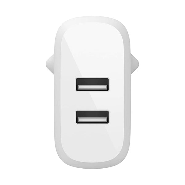 Belkin, WCB002VFWH Boost Charge 24W USB A Charger USB Mains Charger for iPhone 13, 13 Pro, 13 Pro Max, 13 Mini and Older Models, S20, S20+, S20 Ultra and Pixel 4