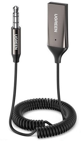 UGREEN Aux to Bluetooth 5.0 Adapter for Car and Speaker, with Mic - CM309 70601