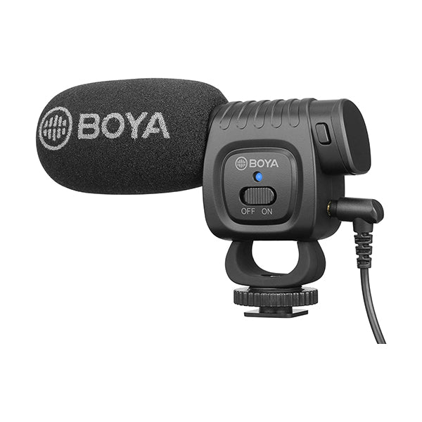 Boya, BY-BM3011, Compact On-Camera Shotgun Microphone for Cameras, Smartphones, Tablets and Computers