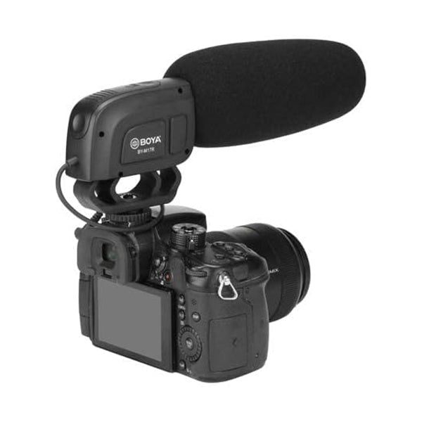 Boya, BY-M17R On-Camera Condenser Shotgun Microphone
