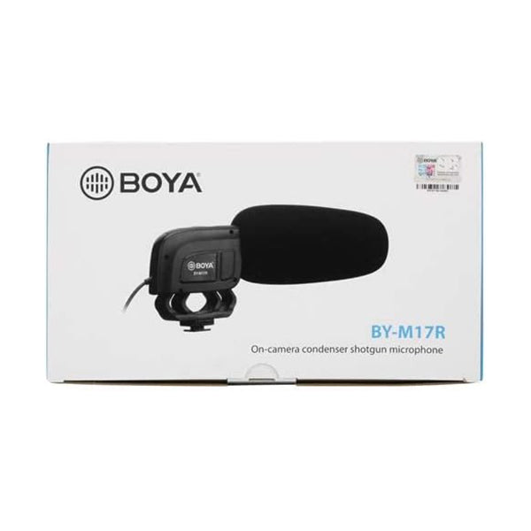 Boya, BY-M17R On-Camera Condenser Shotgun Microphone