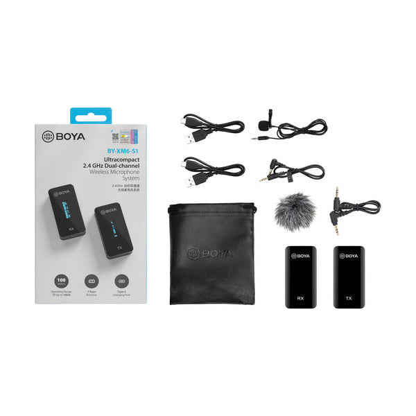 Boya, BY-XM6-S1 Microphone System