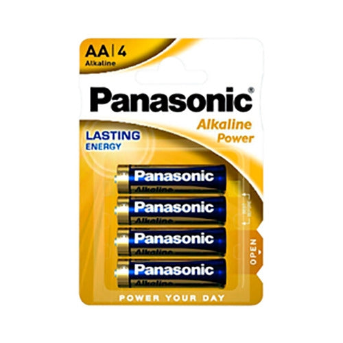 Panasonic LR6 Alkaline Battery AA (Pack of 4)