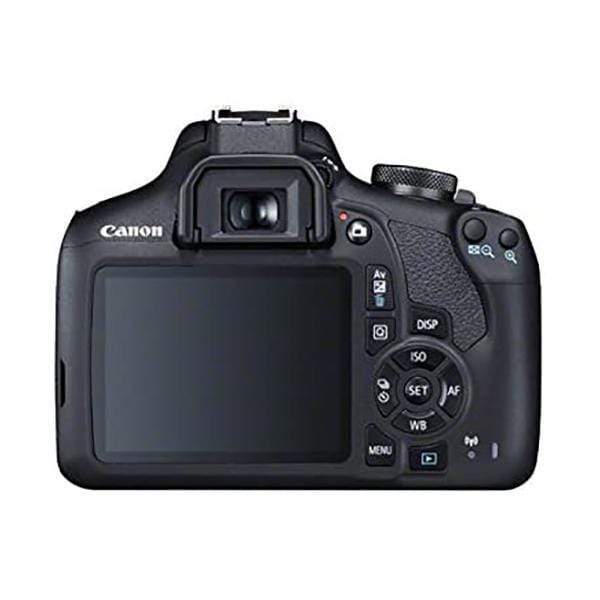 Canon EOS 2000D 24MP Digital SLR Camera (Black) + 18-55mm III Lens