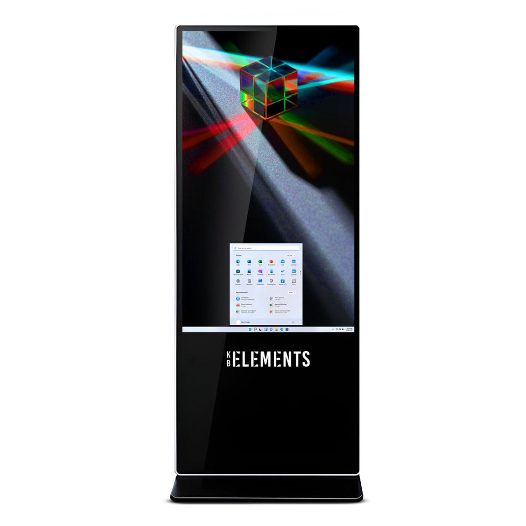KB ELEMENTS 55" Vertical Smart Interactive Touch Advertising Display