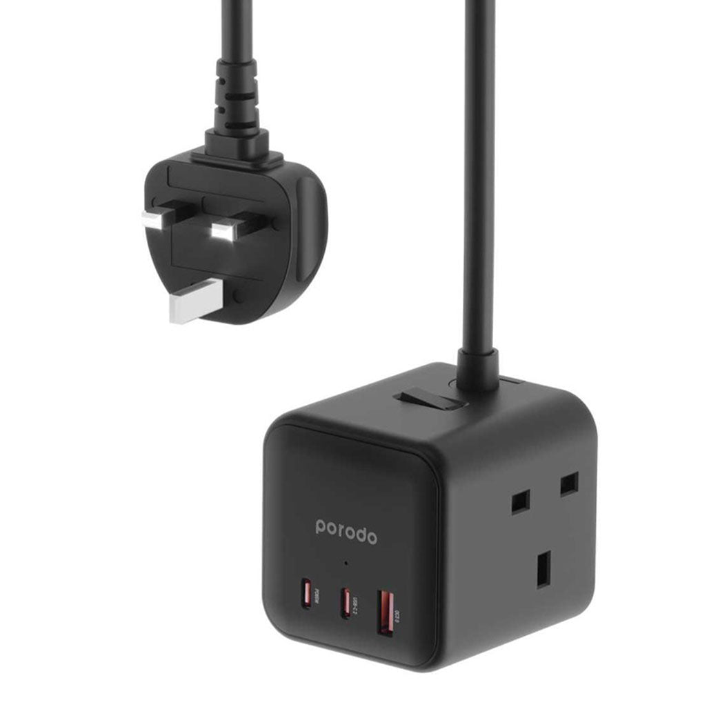 Porodo Multi-Port GaN Power Cube Charger