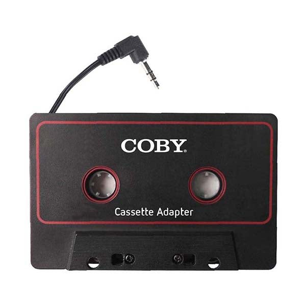 Coby Car Audio Cassette Tape Adapter Aux Cable for MP3 Player, Cellphone, or Smartphone - CA100 - image 2