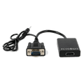 Board-x Converter From Vga Male to Hdmi Female with Audio