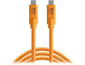 Tether Tools TetherPro USB Type-C Male to USB Type-C Male Cable (15, Orange)