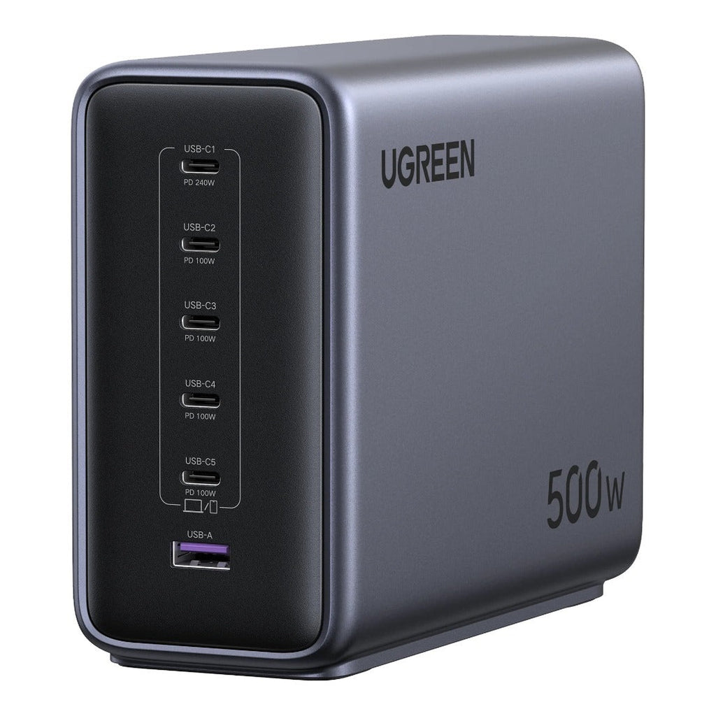 Ugreen Nexode 500W Desktop Charger - 6-Port GaN Power Station