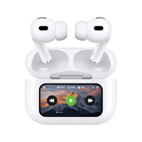 Modio Earbuds Dl01 Wireless, Bluetooth, Touch LCD White