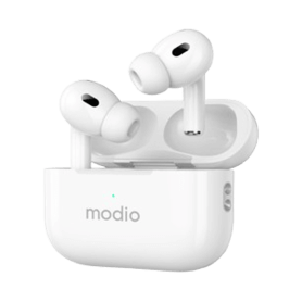 Modio Earbuds Me16 Wireless, Bluetooth White