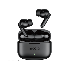 Modio Earbuds Reno-6 Wireless, Bluetooth Black