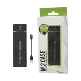 Board-x Hdd Enclosure M.2 Nvme Usb/Usb-C to Usb-C Aluminium