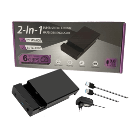 Board-x Hdd Enclosure Sata 3.5 & 2.5 inch USB 3.0 12v power Docking Station