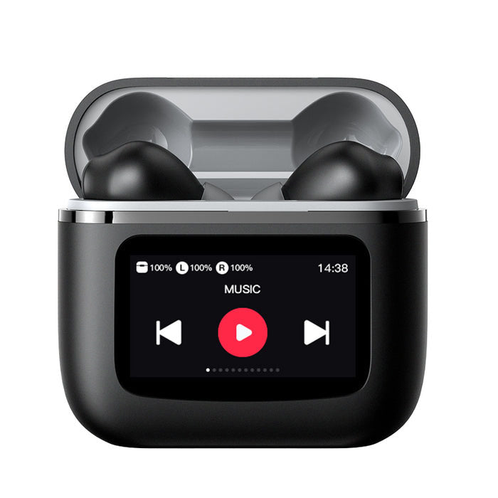 Green Lion Touchwave ANC Wireless Earbuds With LCD Touch Screen