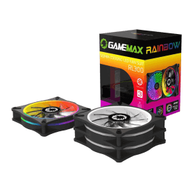 Gamemax Cooling Fan Case 3 In 1 Combo + Remote RL300