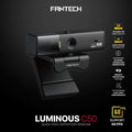 Fantech C50 LUMINOS: Professional 2K Quad-HD Webcam with Auto Focus, Support for 60FPS, Built-in Micro 3D Noise Cancellation