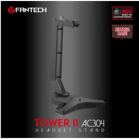 Fantech AC304 Tower II: Headset Stand for Organized Gaming Setup (Pink)
