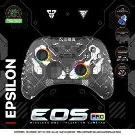 Fantech WGP15 EOS PRO, 3 Mode: Bluetooth, Strike Speed Wireless, Wired, with Buit-In Rechargeable Lithium-ion Battery