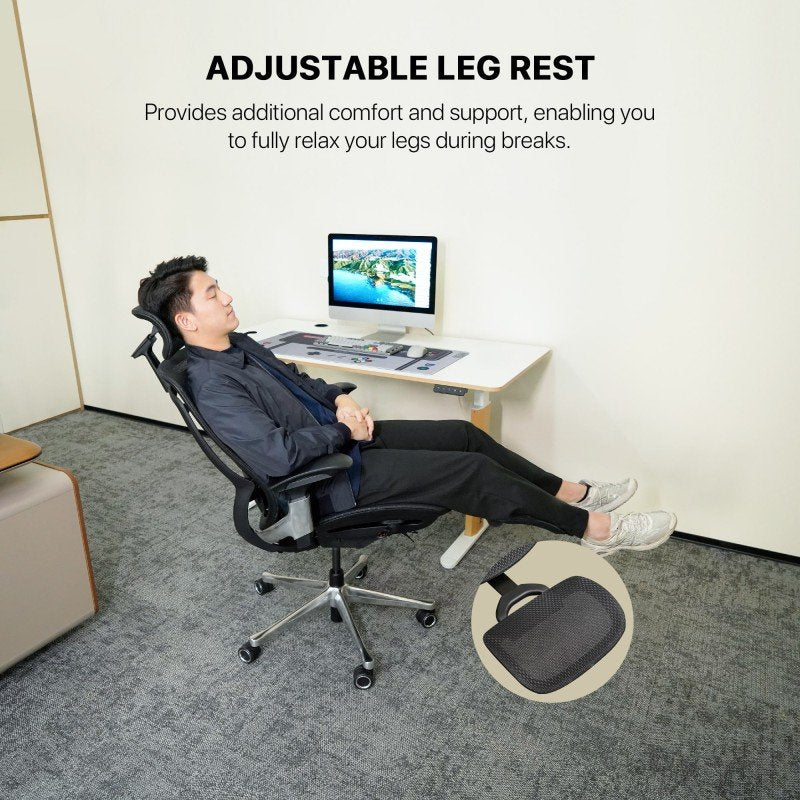 Fantech OC2 Next-Gen Ergonomic Chair – Built for Back Health & All-Day Comfort Blac